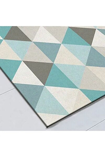 fulina Blue Plaid Kitchen Rug Set 2 Piece Cushioned Kitchen Rug Waterproof Kitchen Mats,40x60cm+40*120cm