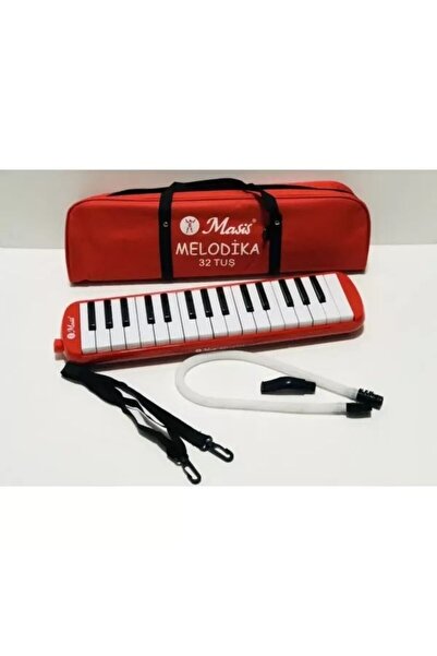 Masis 32 Tuşlu Ekonomik Melodika-Kırmızı