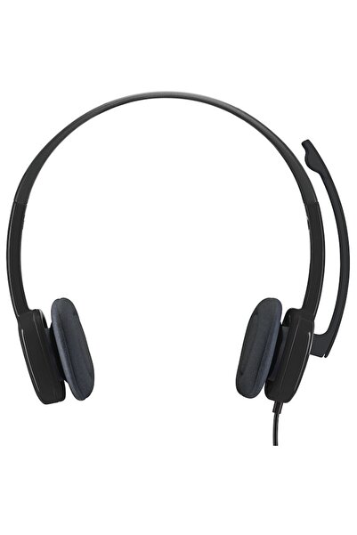 logitech Headphones with microphone H151, Black