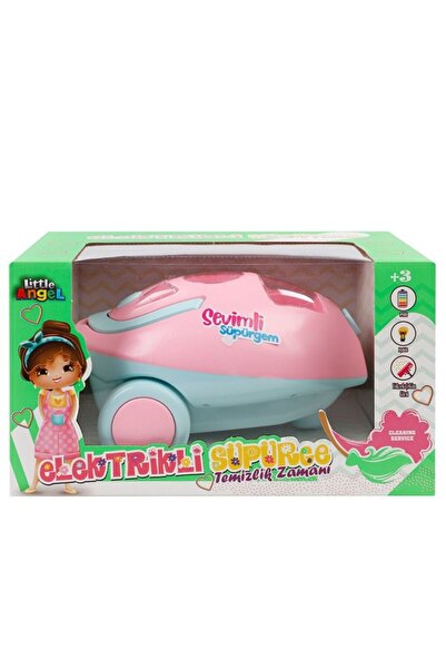 Genel Markalar Pilli Büyük Elektrik Süpürgesi Oyd-02602-Pembe