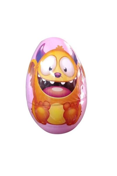 Asya Oyuncak بيض عملاق من مونسترز آسيا 7005-وردي