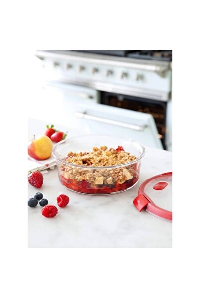 CURVER Food casserole, Smart Cook, glass, round, transparent, 1.2 L