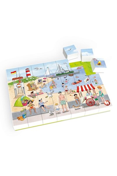 Hubelino Puzzle La plaja (35 piese)