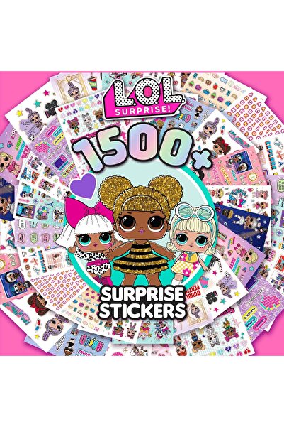 Horizon Group USA كتاب ملصقات LOL Surprise مع 1500 ملصق