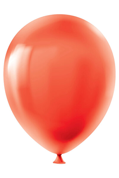 Kikajoy بالون أحمر كيكا (100 قطعة)