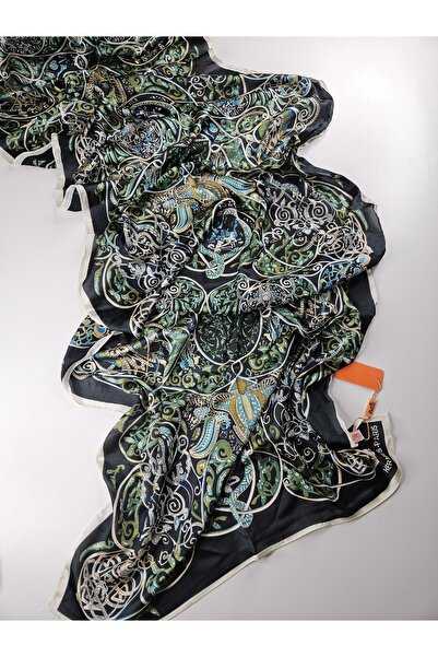 sem oyuncak Luxury Voile Silk Shawl Hijab Foulard Scarf Shawl Ethnic H Pattern 70 X 180 cm
