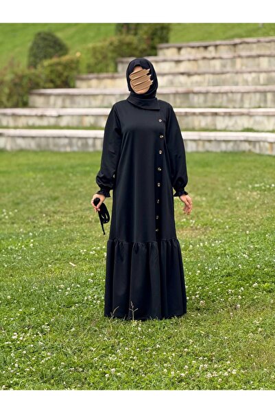 Nissra Πλεκτό φόρεμα με κουμπιά στο πλάι Ankanoor ANKA255113