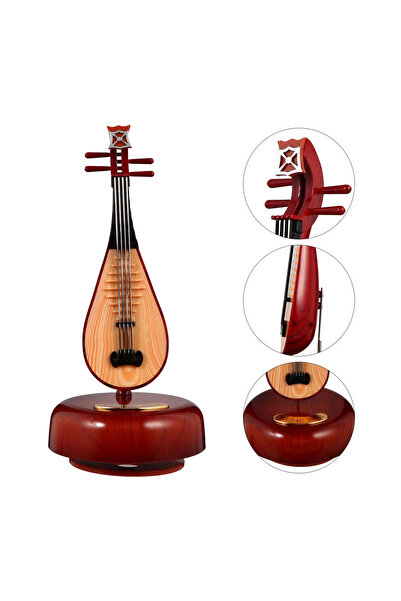 HarmonyAura Movable Oud Music Box