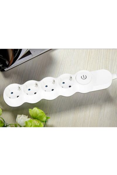 OEM Bloc Line, 4 prize, intrerupator, alb