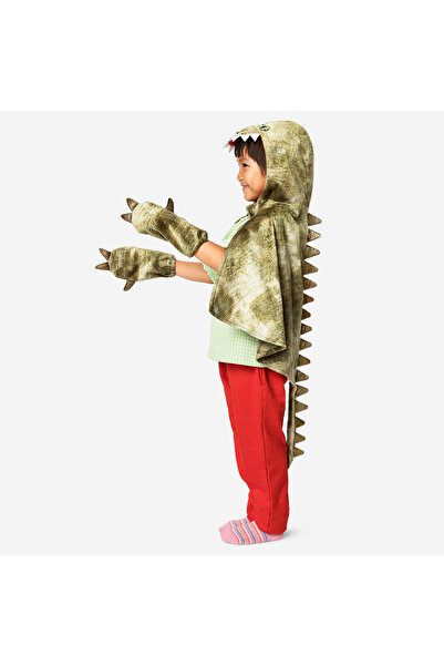 Flying Tiger Copenhagen Yeşil Peluş Dinozor Kostümü 4-8 Yaş