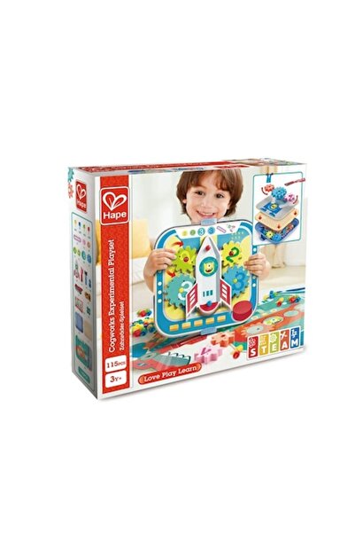 Hape Set de joacă, Experimente cu roți, 115 piese