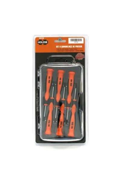 Holzer Set surubelnite de precizie, 536106, 6 bucati