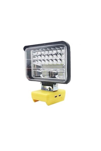 SIPEDO Lampa LED, Powerbank Dual USB, 5inch, 7200 Lumeni, 48 LED-uri, lumina ...