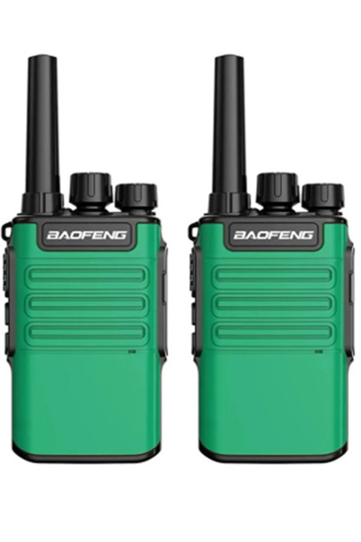 BAOFENG BF-V8A taşınabilir iki yönlü telsiz uzun menzilli FM UHF 400-470MHz / YEŞİL RENK