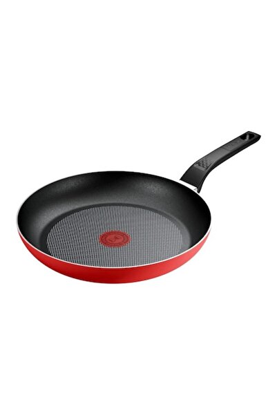 TEFAL Easy Start frying pan, aluminum, red, 28 cm