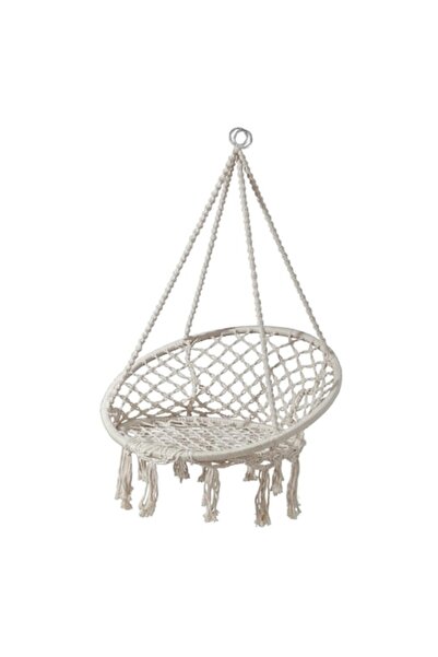 OEM Scaun suspendat, 1 persoană, cadru metalic, 82/62 x 123 cm