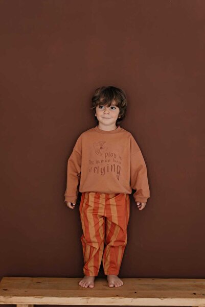 ilo and friends Barrel Stripes Pantolon