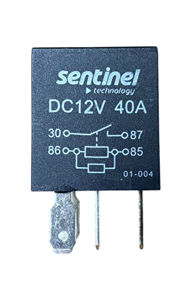 Sentinel Mikro Röle 12v 4 Ayaklı 40 Amper 1 Adet Fiyatı (01-004)