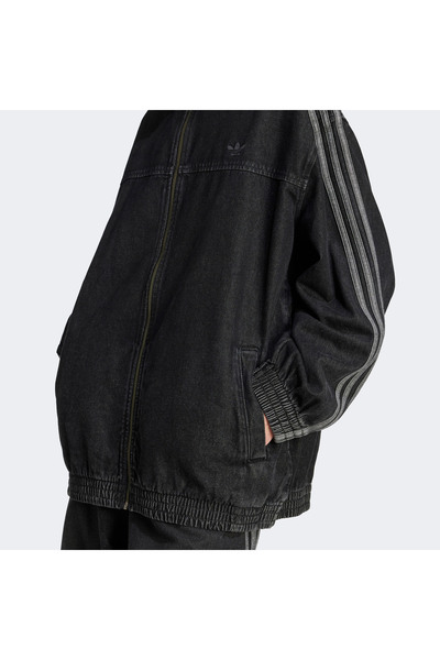 adidas Denim Os Tt Kadın Siyah Ceket