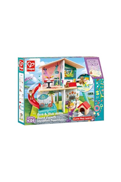Hape Wooden Dollhouse with Sound Effects