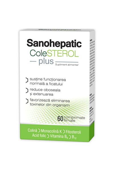 Zdrovit Sanohepatic Plus, Zdrovit, 60 comprimate