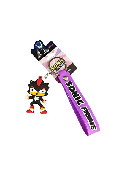 Sasta سلسلة مفاتيح سيليكون مرخصة 582648-أرجواني سونيك