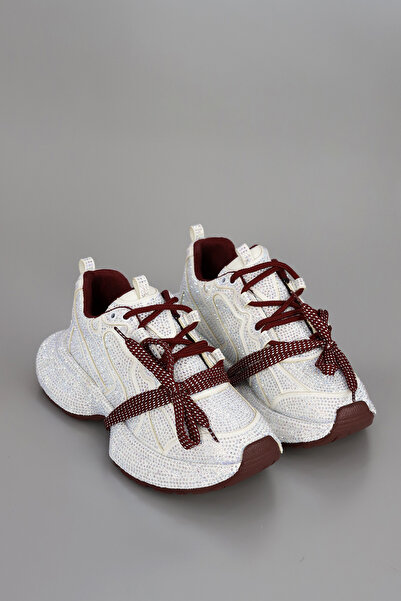 kajal ayakkabı Prn 131-3 Stone Laced Sports Shoes
