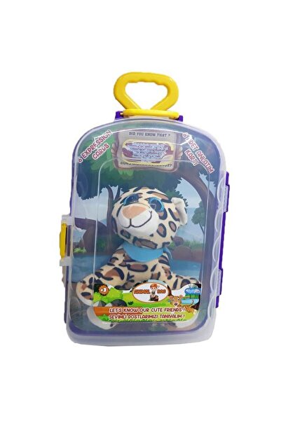 Asya Oyuncak حقيبة سفر فردية من القطيفة طراز تايجل سيسي-10040