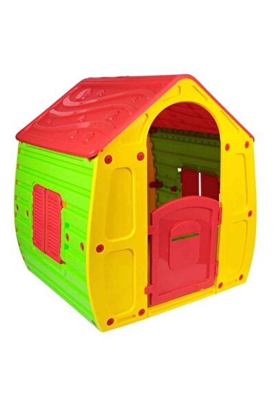 OEM Casuta copii, pentru gradina, din plastic, 102 x 90,2 x 109 cm