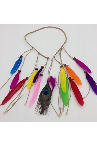 Other Bentiță de păr cu pene, model de păr cu pene B