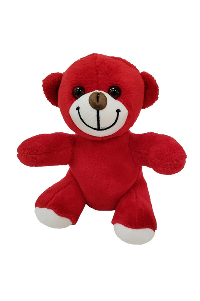 HarmonyAura Red Plush Teddy Bear
