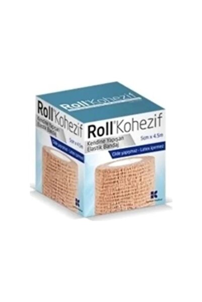 Roll Kohezıf Kendine Yapışan Elastik Bandaj 5Cm X 4,5M