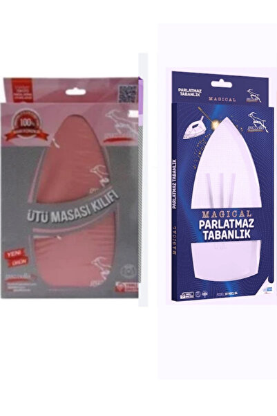 dm dikişmarket Gazzella Keçeli Ütü Masası Kılıf Bezi Ve Parlatmaz Ütü Tabanlı...
