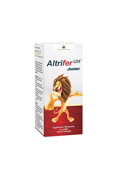 SUN WAVE PHARMA Soluție Altrifer LDS Junior, pe bază de fier, 120 ml -