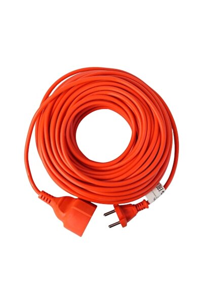 Hepol Prelungitor cu ștecher și cuplaj Hepol, 25 m, 2 x 1 mmp, portocaliu