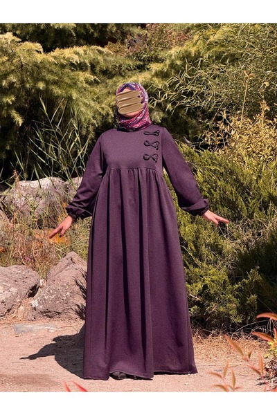 Nissra Rochie tricotată Ankanoor cu 3 funde ANKA255109