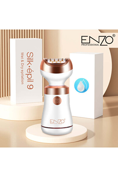 Enzo Professional ENZO EN-0105 Silk.Epil9 Advanced Rechargeable Epilator for Smooth and Long-Lasting Hair Removal