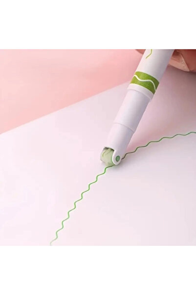 HarmonyAura Shaped Pattern Printed 6-Piece Pen Set