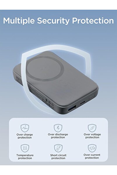 Joyroom JR-W020 20W Magnetic Wireless Power Bank 10000mAh - Black|12 Months Warranty