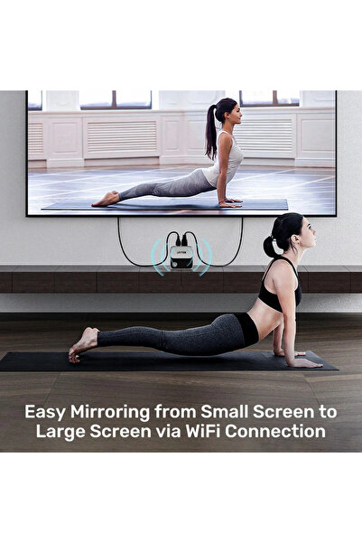 Unitek جهاز إرسال الصور اللاسلكي بدقة 4K و60 هرتز (V1162B01)