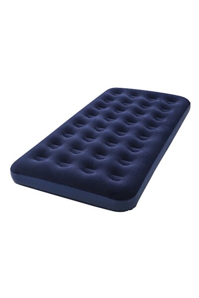 BESTWAY Inflatable mattress, made of vinyl, for camping, 2 people, 191 x 137 x 22 cm, blue