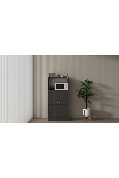 ESYAH ÇOK AMAÇLI MUTFAK DOLABI ANTRASİT