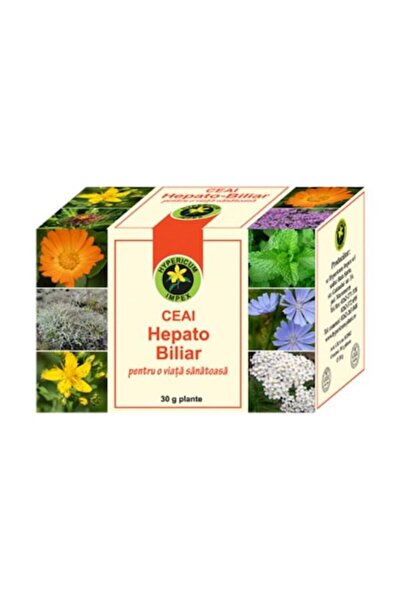 Hypericum Plant Ceai Hepato Biliar 30gr Hypericum