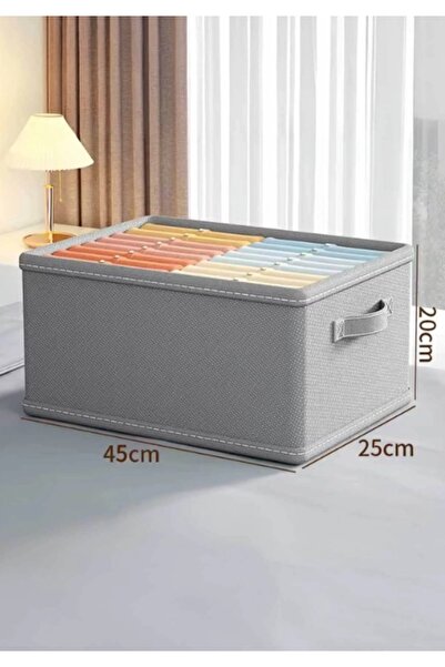 LUXWAY HOME 4’lü Katlanabilir Dolap İçi ve Raf Düzenleyici Set – 45x25x20 cm ...