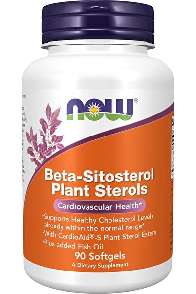 Now Supplements, Beta-Sitosterol Plant Sterols with CardioAid®-S Plant Sterol Esters and Added Fish