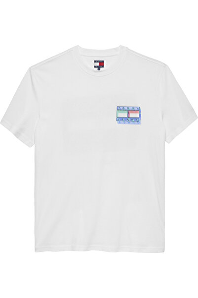 Tommy Hilfiger Άνδρες& # x27;s Κοντομάνικο μπλουζάκι με σχέδιο στην πλάτη και...