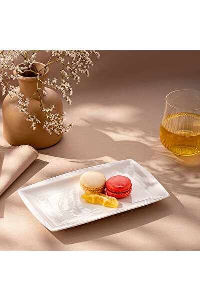 MuratogluHome Emsan Pamukkale Rectangular Plate 23 cm