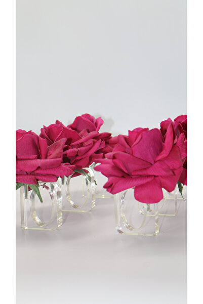 rosalinda Güllü Peçete Halkaları 6 LI Takım