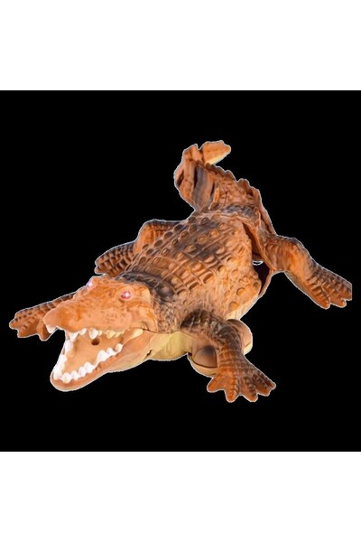 Vardem Şarjlı Yüzen Timsah Uzaktan Kumandalı Full Fonksiyon Kahverengi