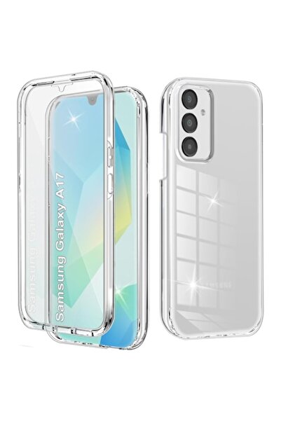 ALC MOBILE Husa 360 compatibila cu Samsung Galaxy A17 - V2 Transparent fata s...